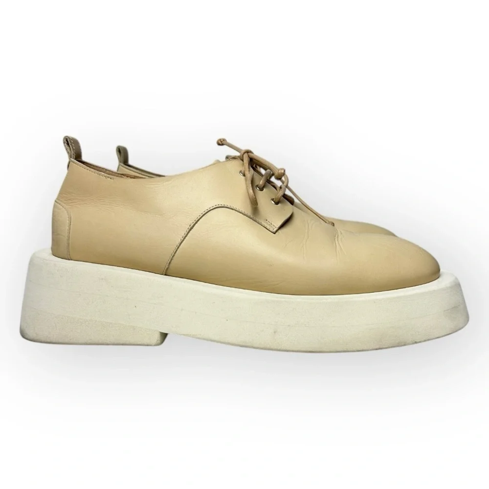 Marsèll Gommellone Derbys in Biscuit/Ivory 39 - Picture 4 of 13